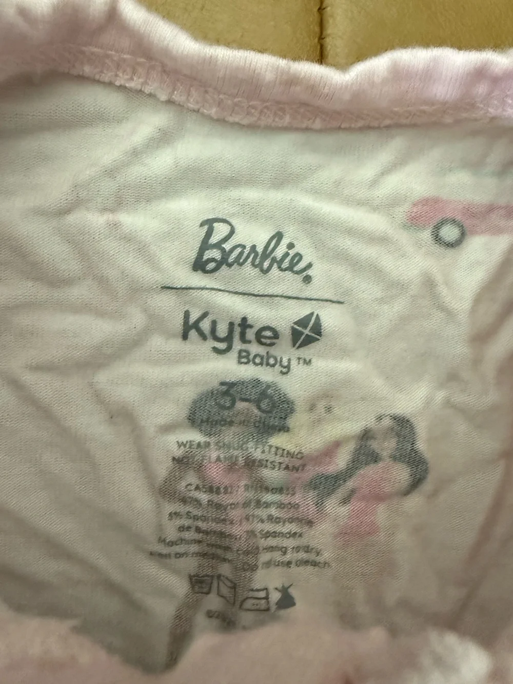 Kyte Baby Viscose Bamboo Footie 3-6M Beach Barbie